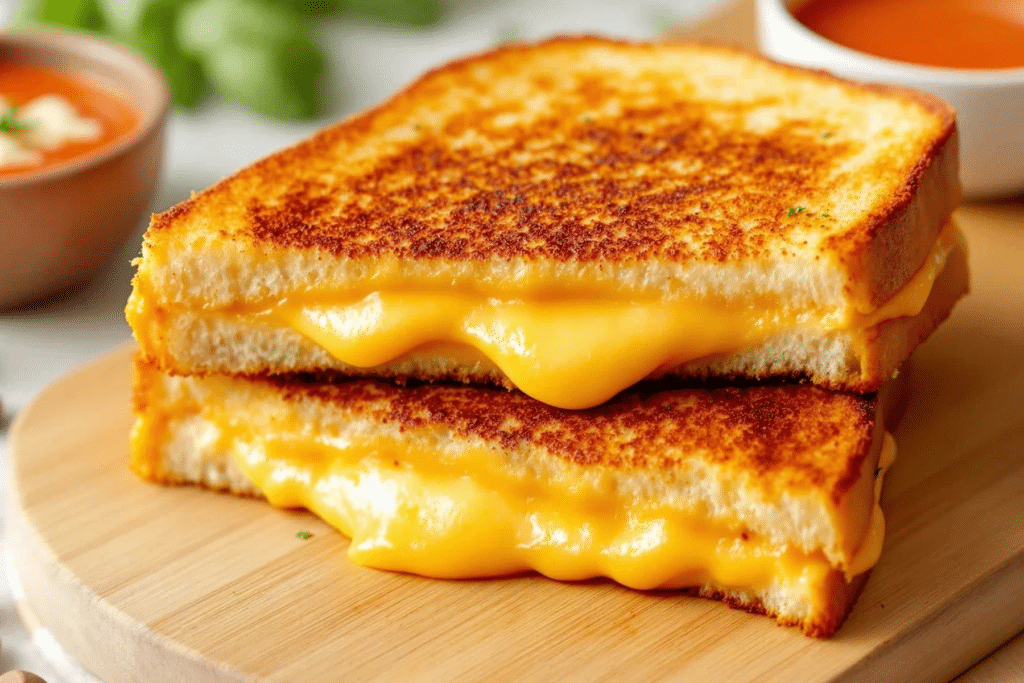 Air Fryer Grilled Cheese Sandwich