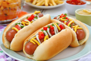 Air Fryer Hot Dogs