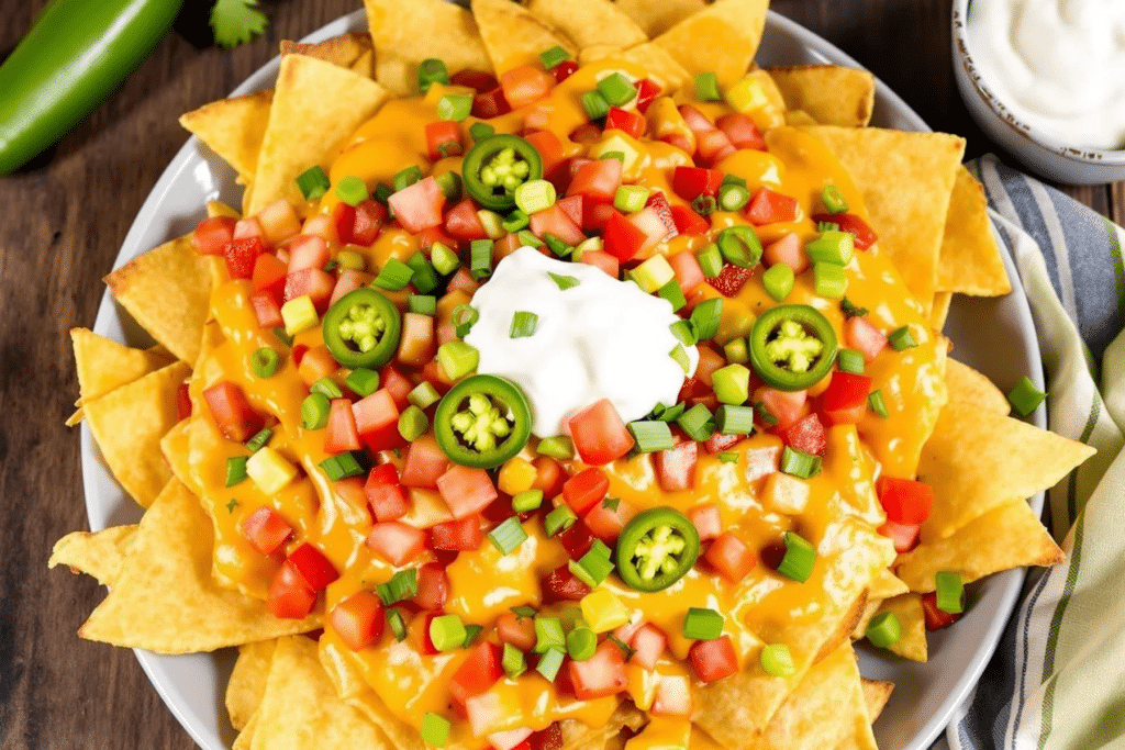 Air Fryer Nachos