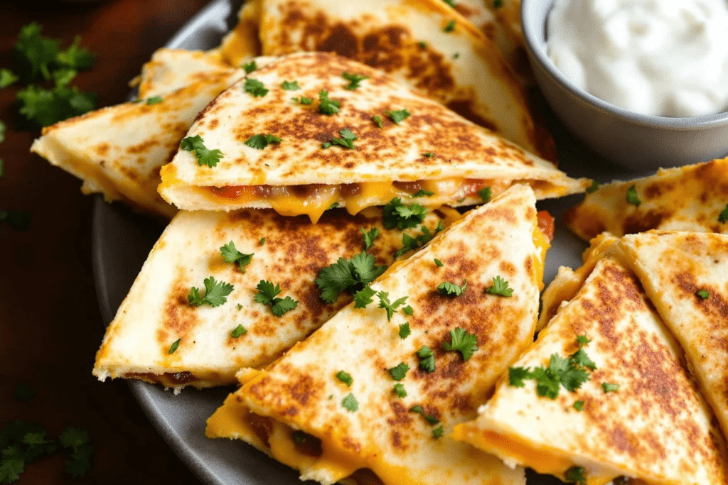 Air Fryer Quesadillas
