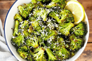 Air Fryer Roasted Broccoli