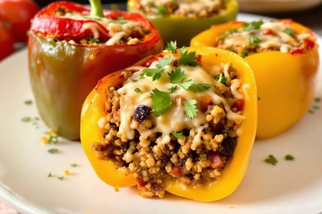 Air Fryer Stuffed Peppers
