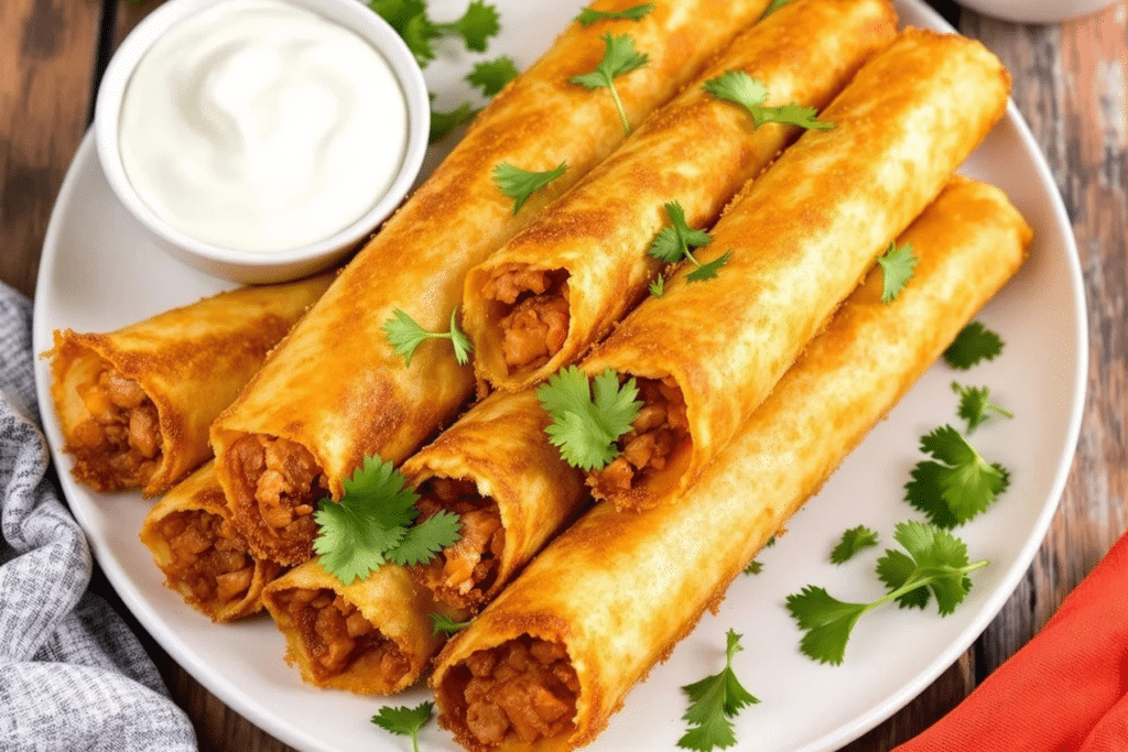 Air Fryer Taquitos