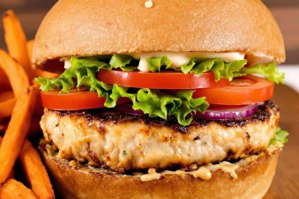 Air Fryer Turkey Burgers