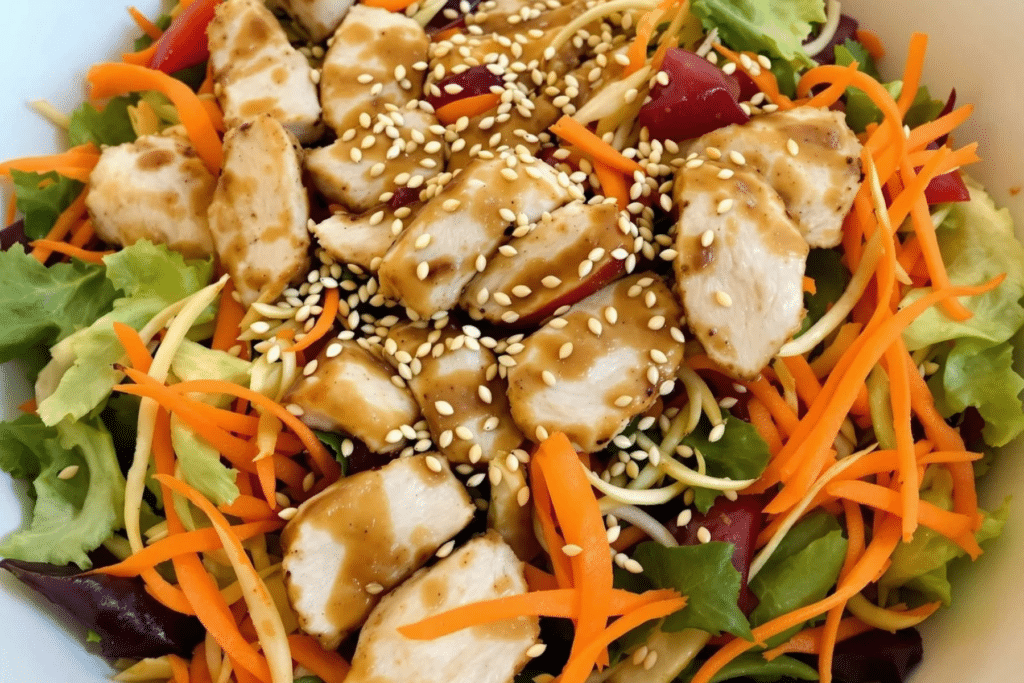 Asian Sesame Chicken Salad