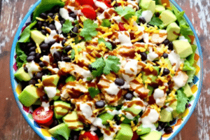 BBQ Chicken Chopped Salad