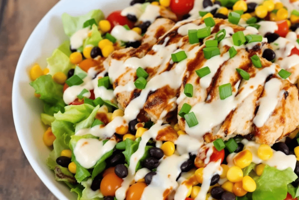 BBQ Ranch Chicken Salad