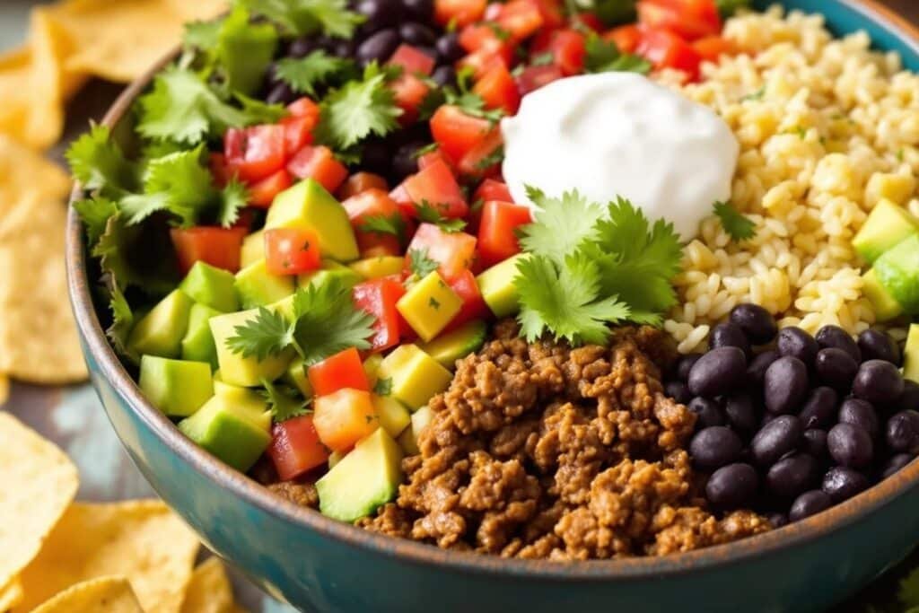 Beef Burrito Bowls
