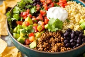 Beef Burrito Bowls