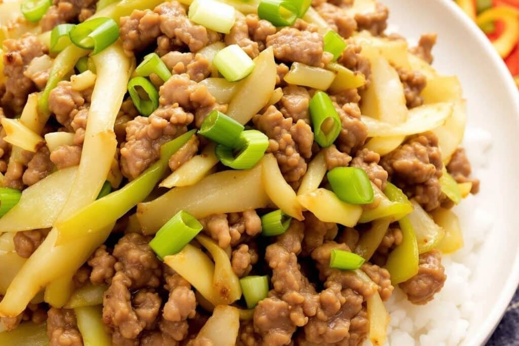 Beef and Cabbage Stir Fry