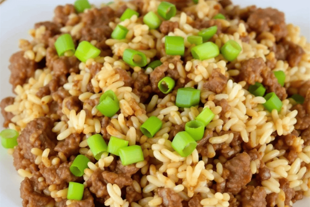 Beef and Garlic Butter Rice