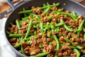 Beef and Green Bean Skillet