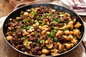 Beef and Mushroom Skillet