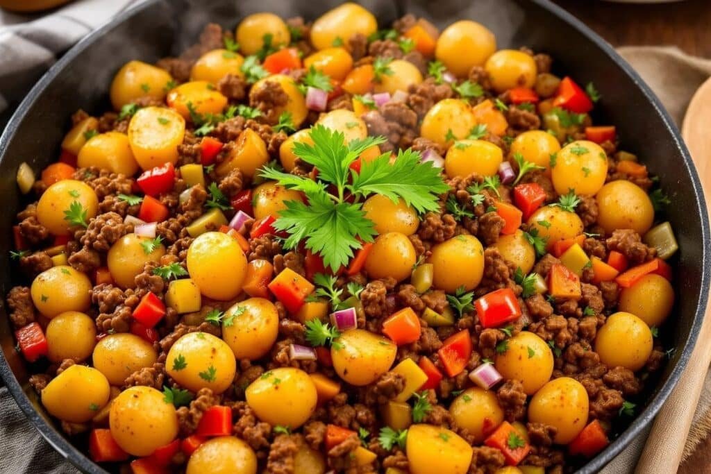 Beef and Potato Hash