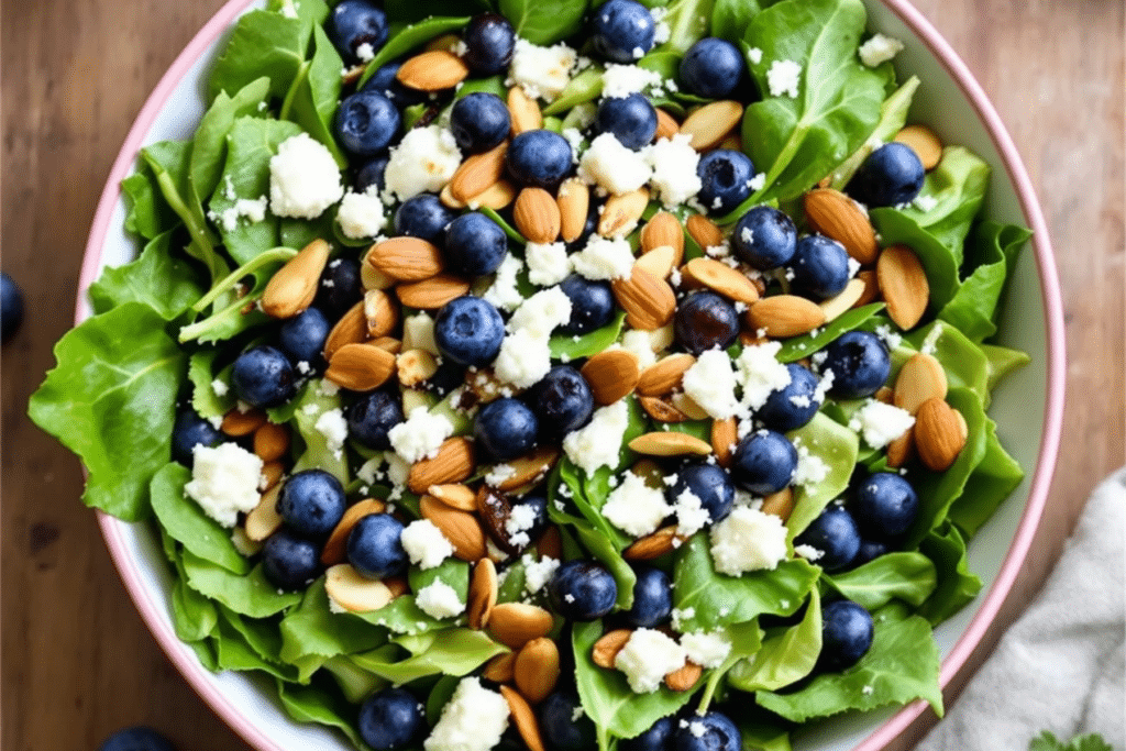 Blueberry Almond Salad