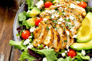Cajun Chicken Avocado Salad