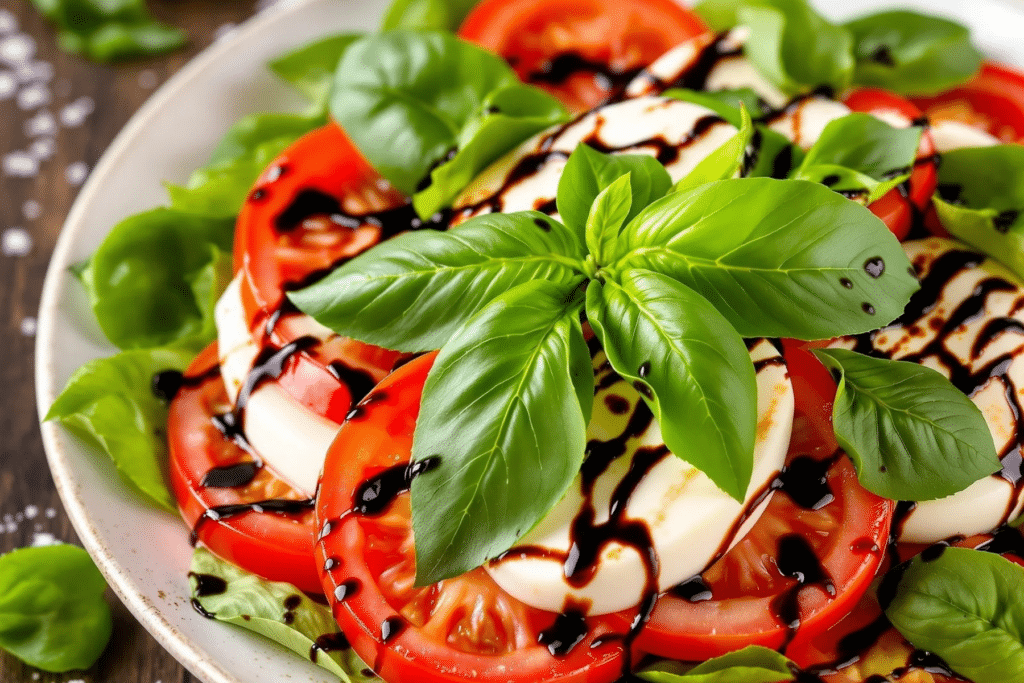 Caprese Salad with Balsamic Glaze