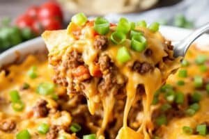 Cheesy Beef Taco Bake