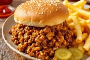 Classic Beef Sloppy Joes