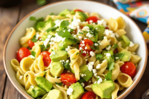 Creamy Avocado Pasta Salad