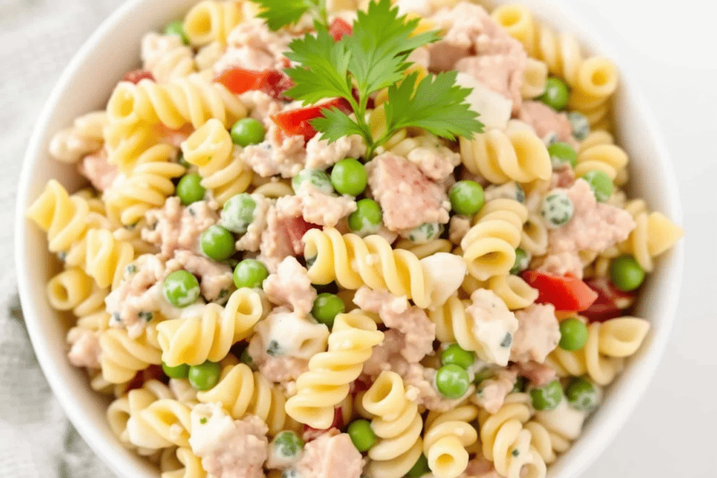Creamy Tuna Pasta Salad