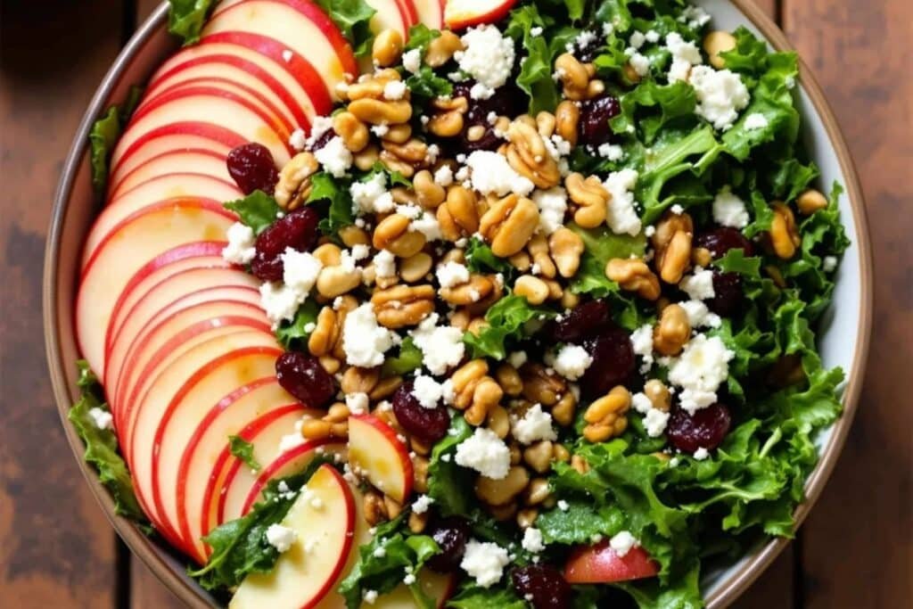Crunchy Kale Apple Salad