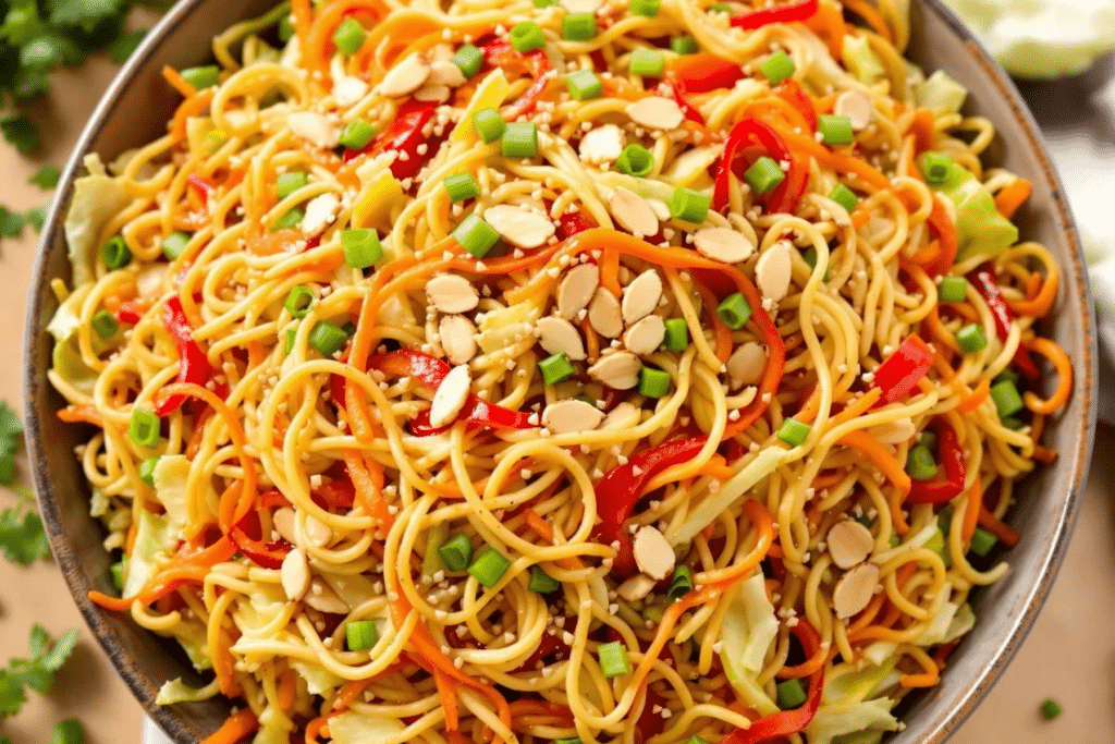 Crunchy Ramen Noodle Salad