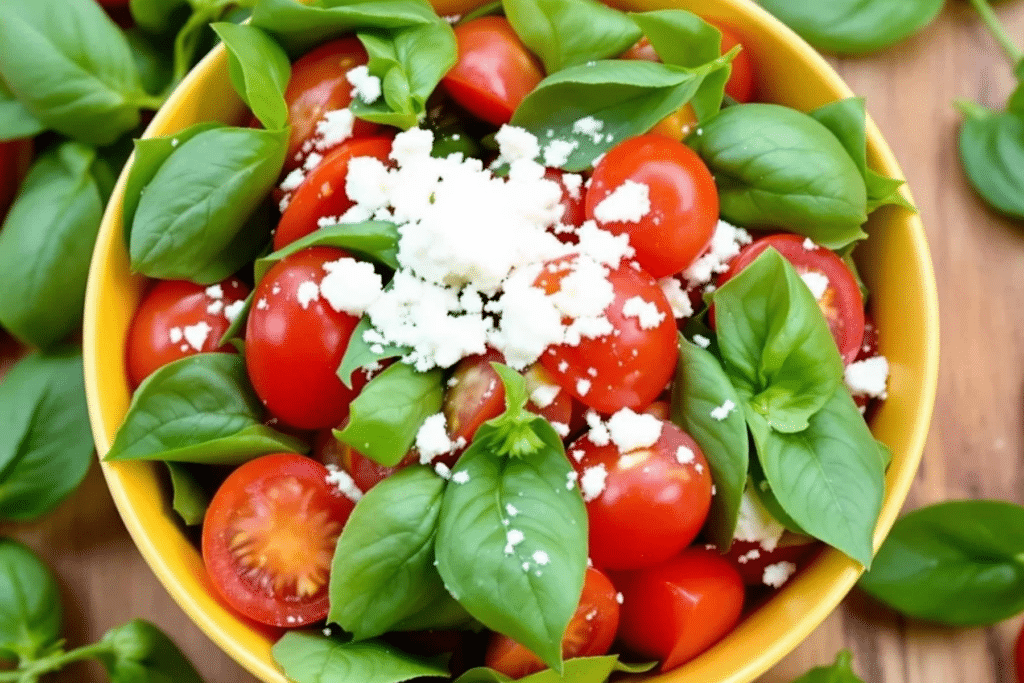 Fresh Tomato Basil Salad