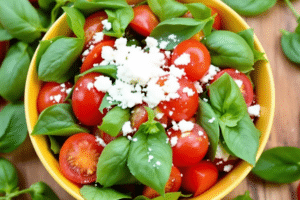 Fresh Tomato Basil Salad