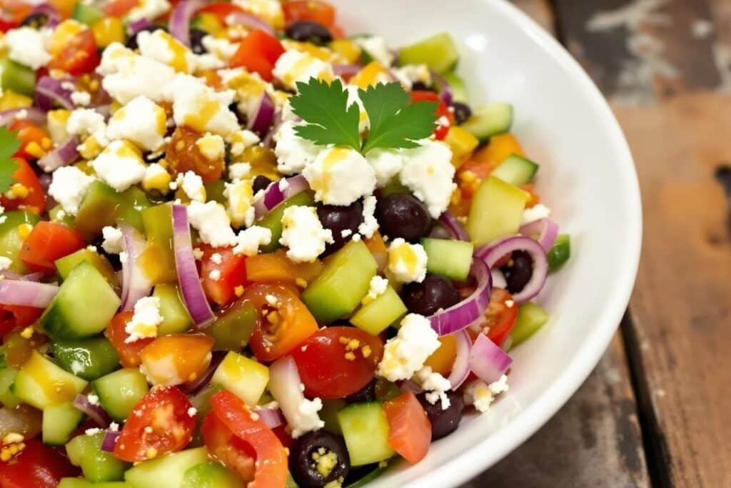 Greek Salad with Feta
