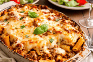Ground Beef Italian Bake