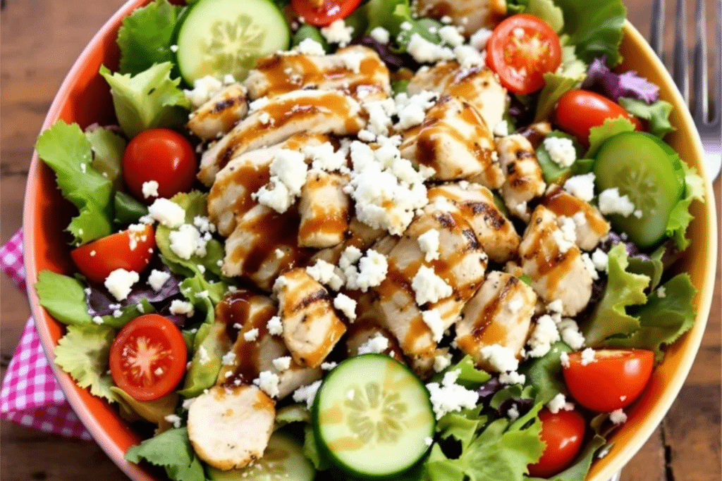 Honey Balsamic Chicken Salad