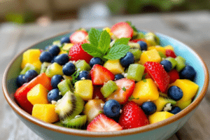 Honey Lime Fruit Salad Delight