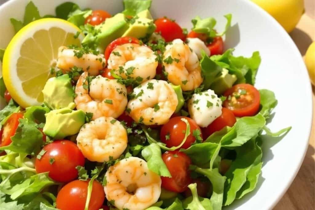 Lemon Herb Shrimp Salad