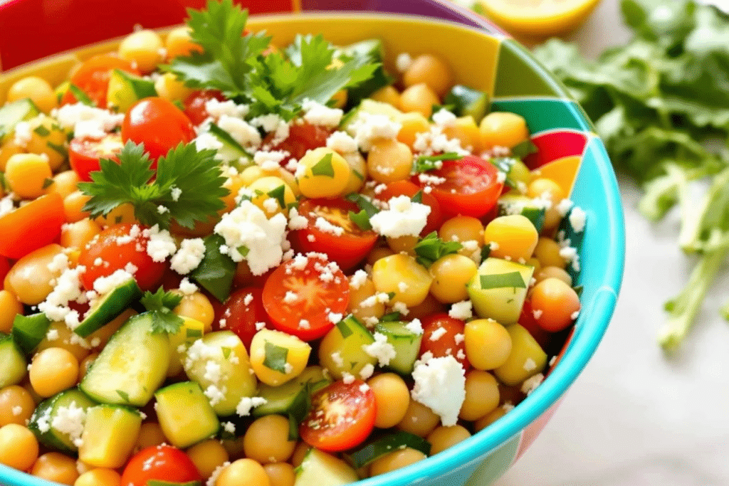 Mediterranean Chickpea Salad