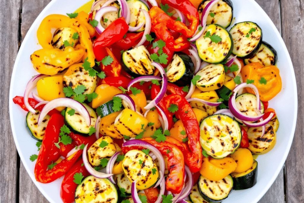 Mediterranean Grilled Vegetable Platter