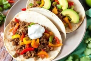 One-Pan Beef Fajitas