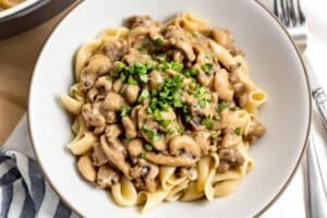 Quick Beef Stroganoff