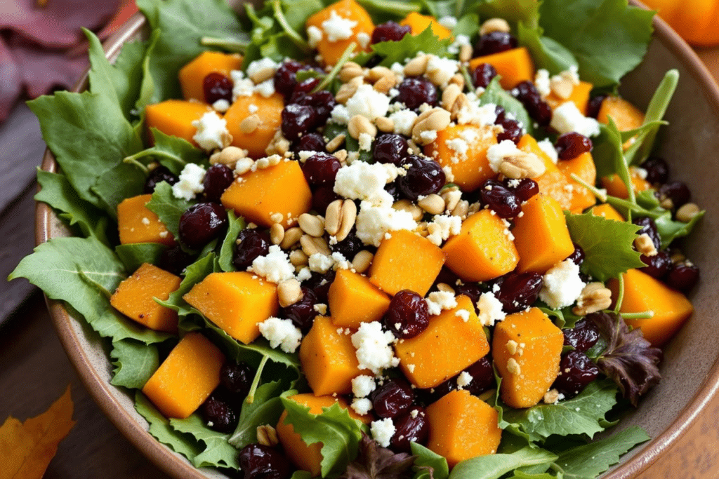 Roasted Butternut Squash Salad