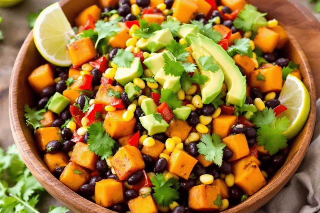 Roasted Sweet Potato Salad