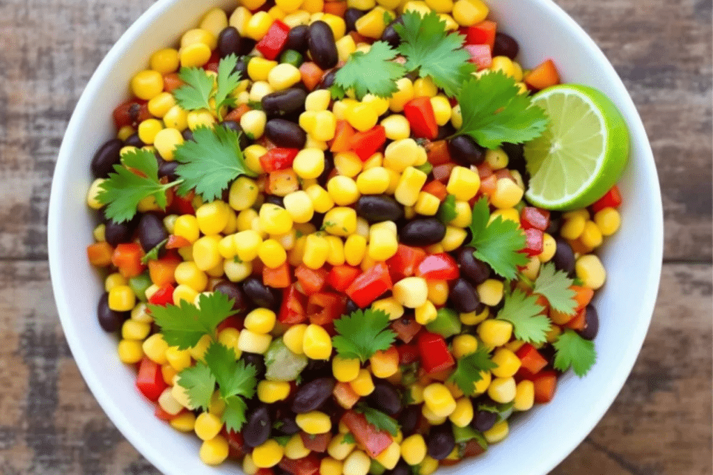 Spicy Black Bean Corn Salad