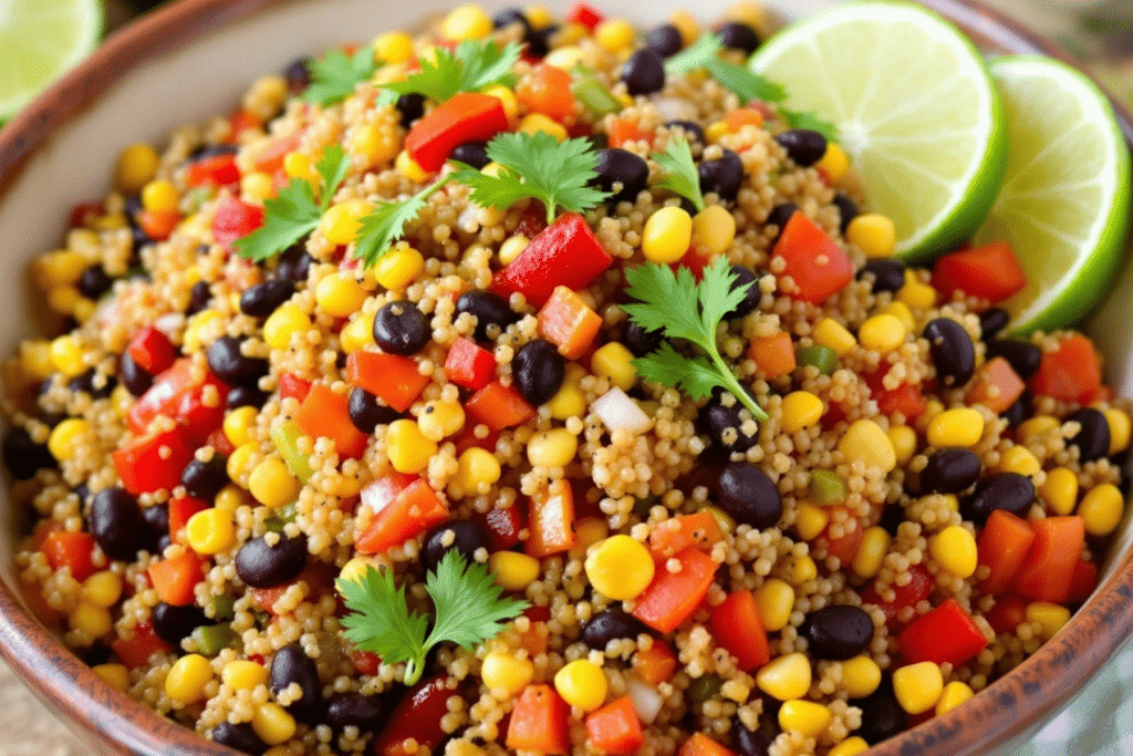 Spicy Southwest Quinoa Salad
