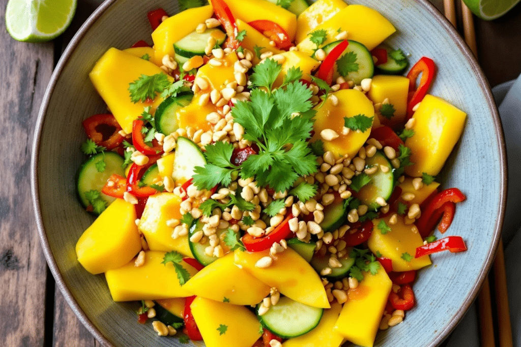 Spicy Thai Mango Salad