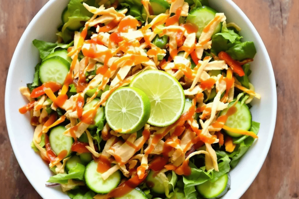 Sweet Chili Chicken Salad Crunch