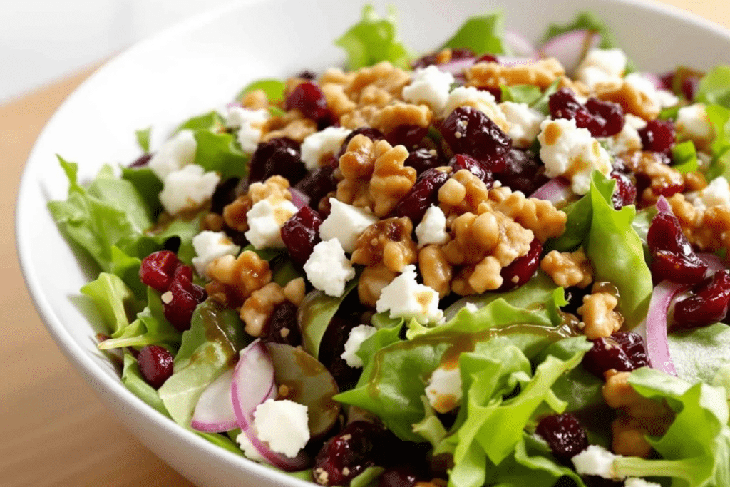 Sweet Cranberry Walnut Salad