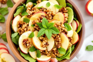 Sweet Honey Apple Salad