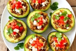Taco Stuffed Avocados