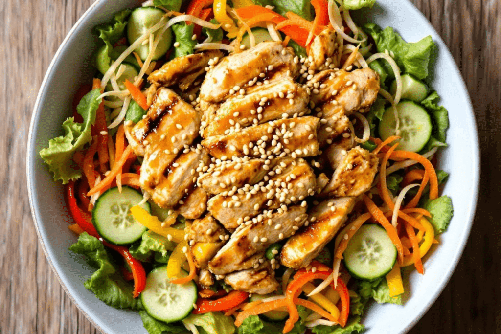 Teriyaki Chicken Salad