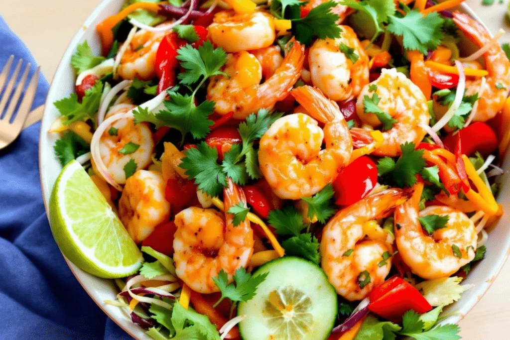 Thai Chili Shrimp Salad