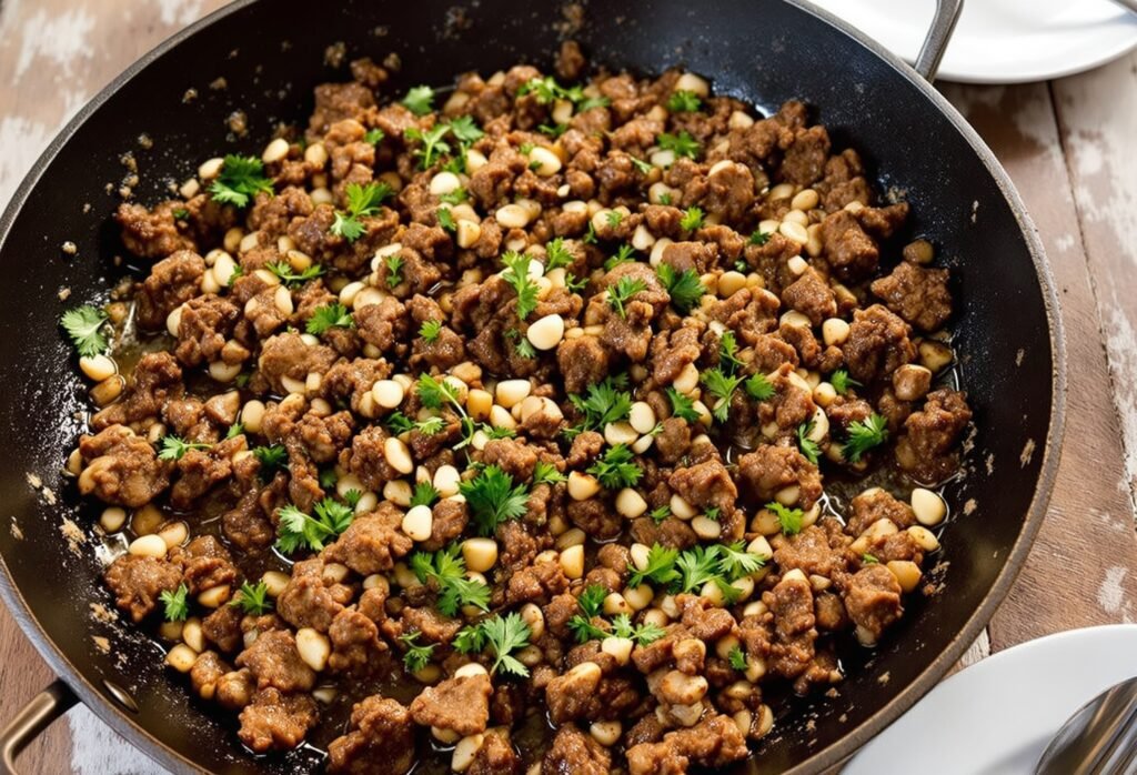 Garlic Butter Beef Skillet Recipe
